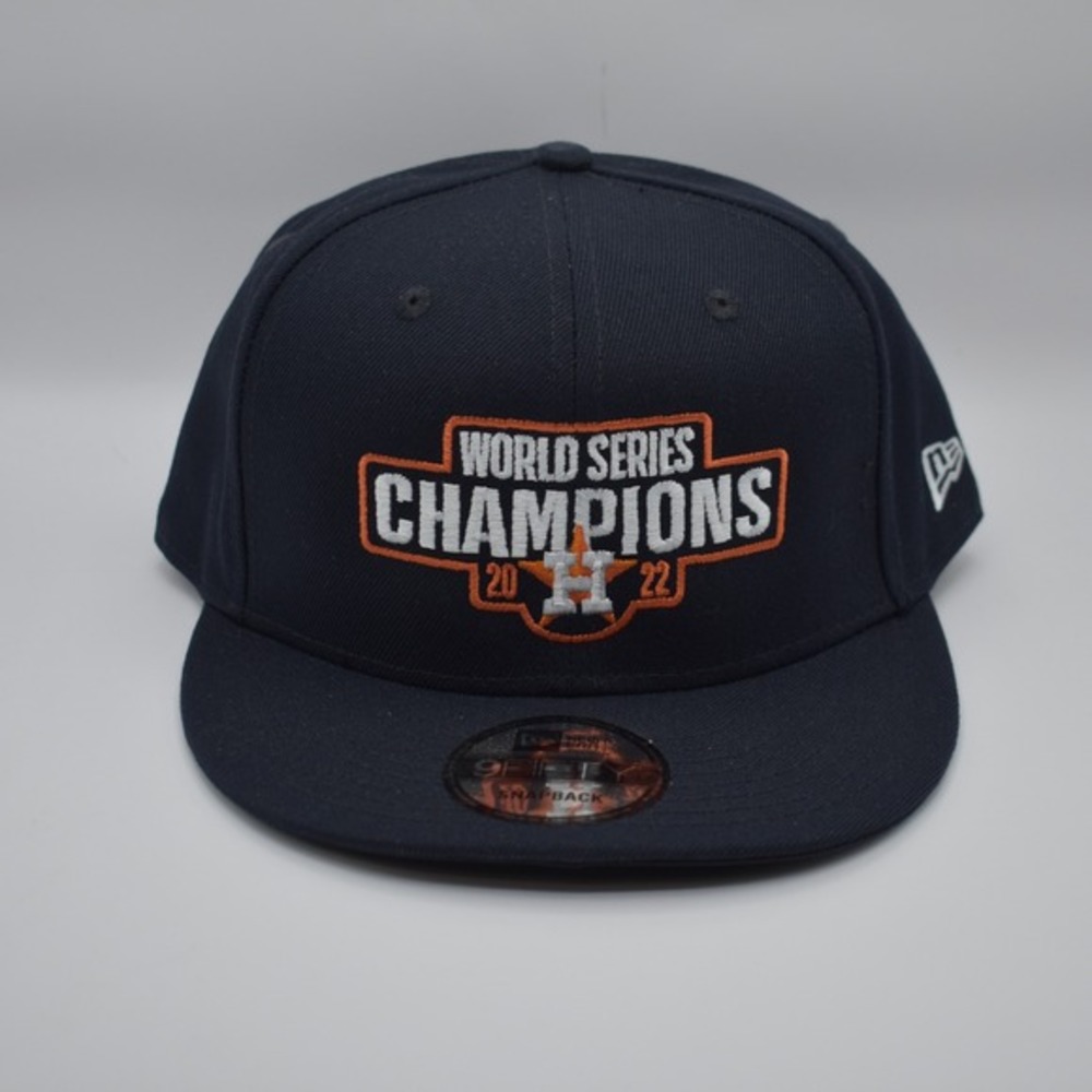 New Era 9FIFTY MLB Houston Astros 2022‎ World Series Champions Snapback Hat NWT